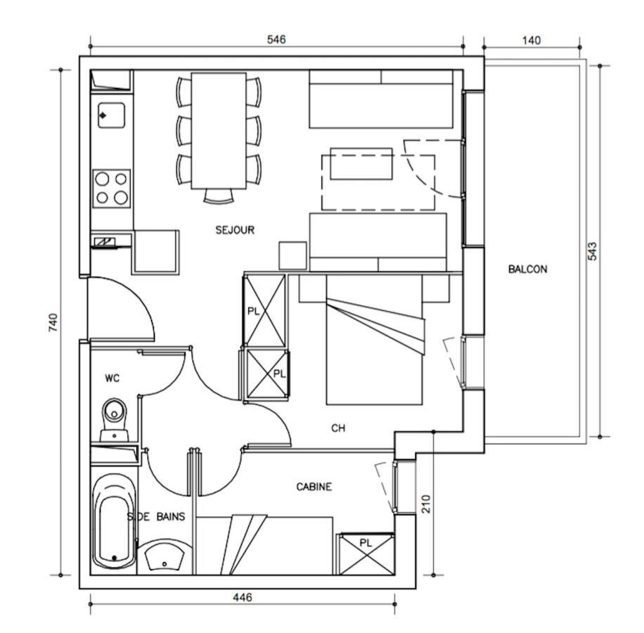 Residence L'Albane 瓦尔 外观 照片